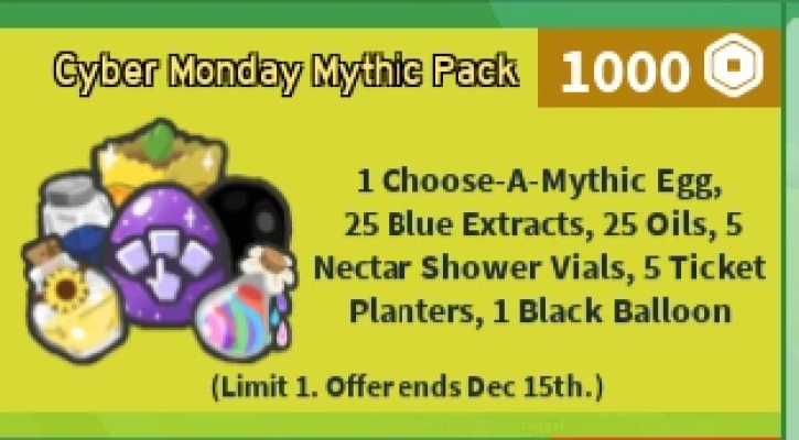 Bee Swarm FREE Mythic Code – Cyber Monday